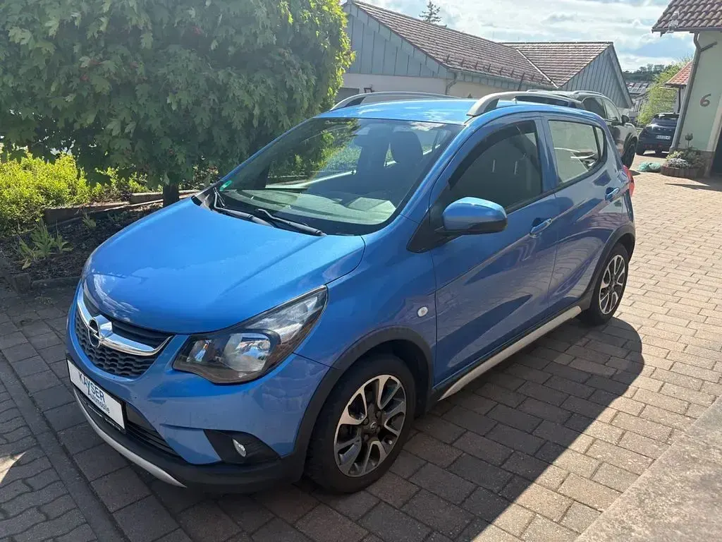 Gebraucht Opel Karl Rocks 75 PS (55 kW) 2017 Blau Kleinwagen