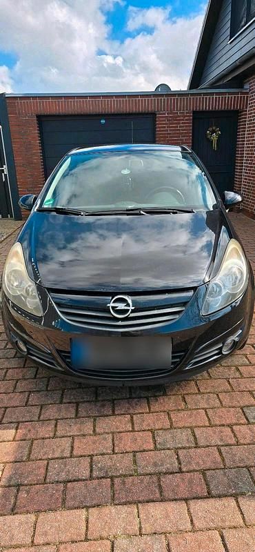 Gebraucht Opel Corsa 80 PS (58 kW) 2010 Schwarz Kleinwagen