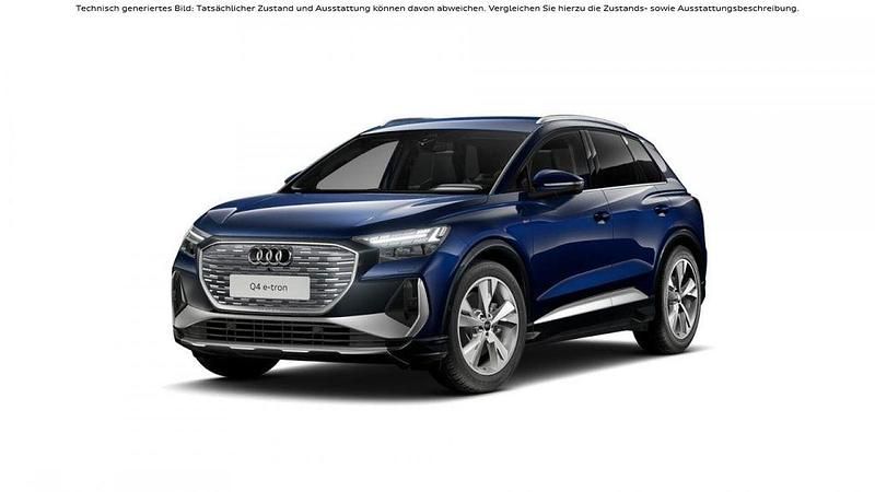 Gebraucht Audi Q4 e-tron S-Line 194 kW (265 PS) 2022 Blau SUV