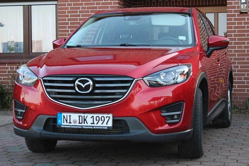 Gebraucht Mazda CX-5 Exclusive-Line 150 PS (110 kW) 2016 Rot SUV