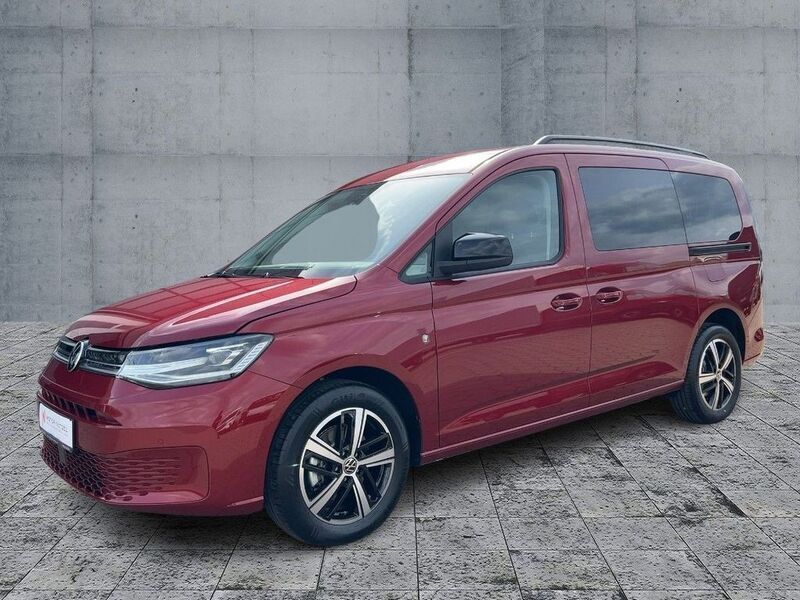 Rot Gebraucht 2024 VW Caddy Maxi Life Van / Kleinbus | 36.990 € (Fairer Preis) - Bild 1/4