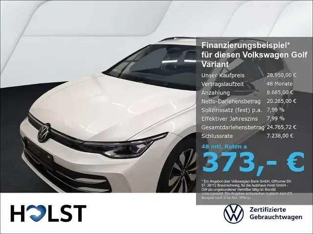 Gebraucht VW Golf VIII Goal 150 PS (110 kW) 2025 Kombi