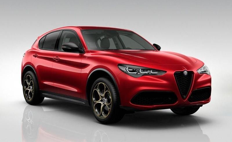 Rot Neu 2025 Alfa Romeo Stelvio Veloce SUV | 69.990 € (Teuer) - Bild 1/3