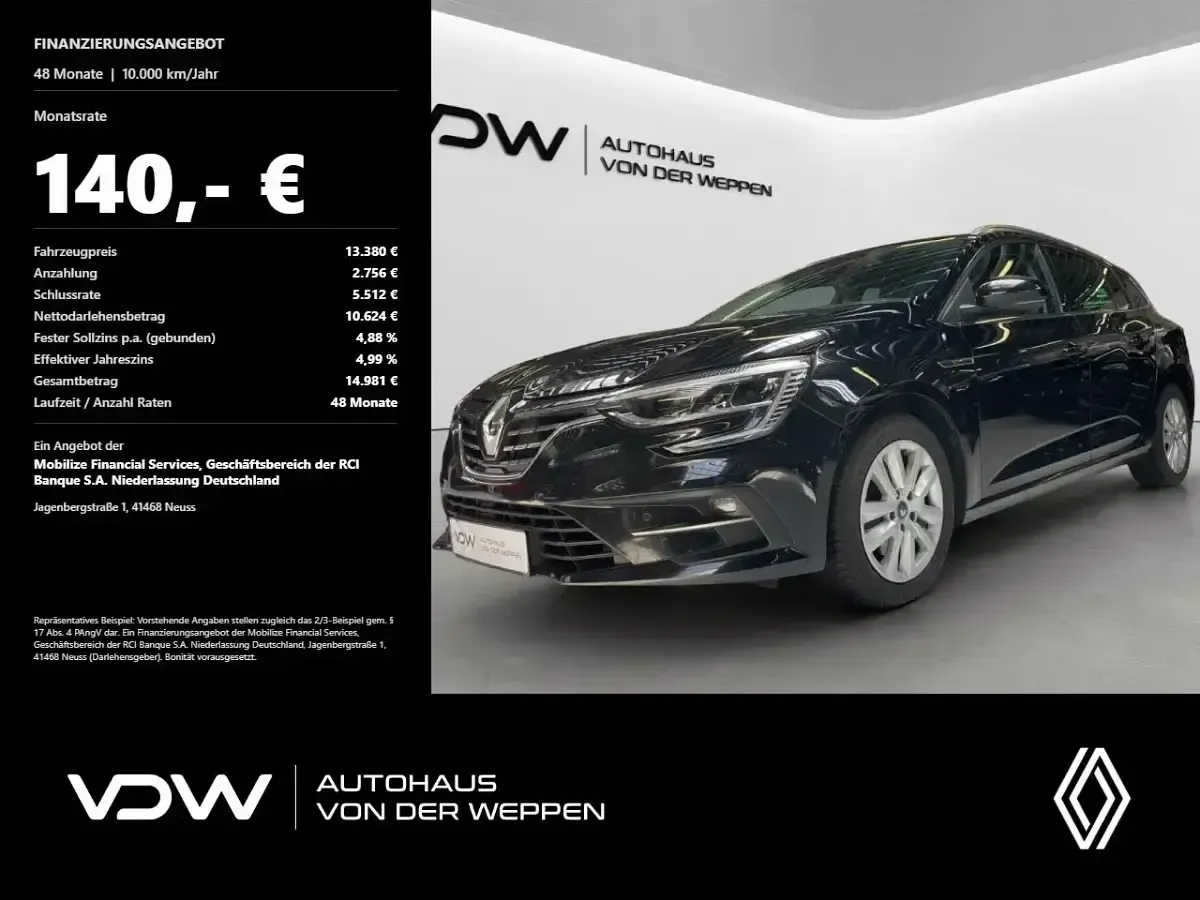 Gebraucht Renault Mégane IV Intens 91 PS (66 kW) 2022 Kombi