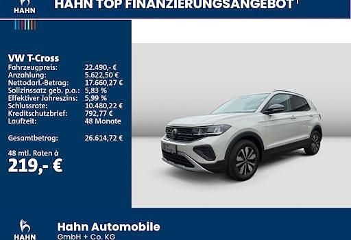 Gebraucht VW T-Cross Goal 116 PS (85 kW) 2025 Grau SUV