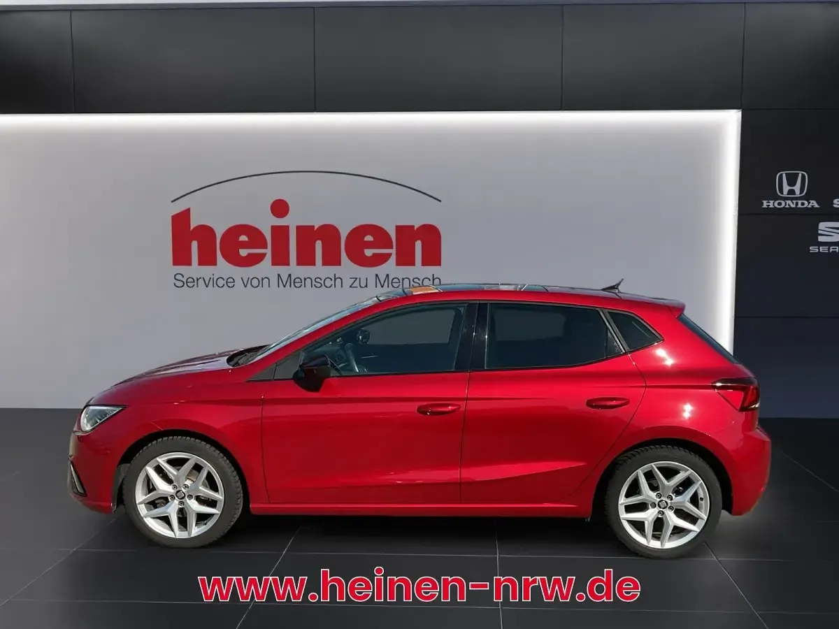 Usata Seat Ibiza Beats 116 CV (85 kW) 2018 Rosso Utilitaria