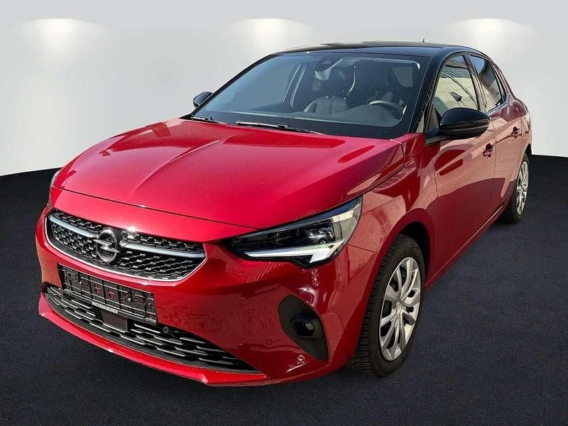 Chili rot/kardio rot Gebraucht 2022 Opel Corsa-e Elegance Kleinwagen | 14.990 € (Guter Preis) - Bild 1/4