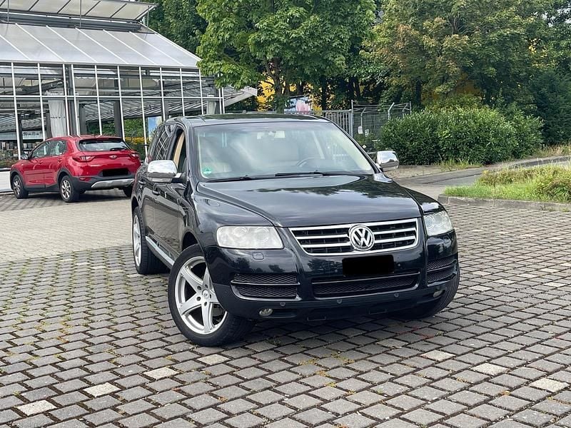 Schwarz Gebraucht 2005 VW Touareg SUV | 6.500 € (Teuer) - Bild 1/4