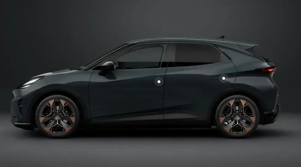 Nowe Cupra Raval Endurance 155 kW (211 KM) 2026 Niebieski SUV