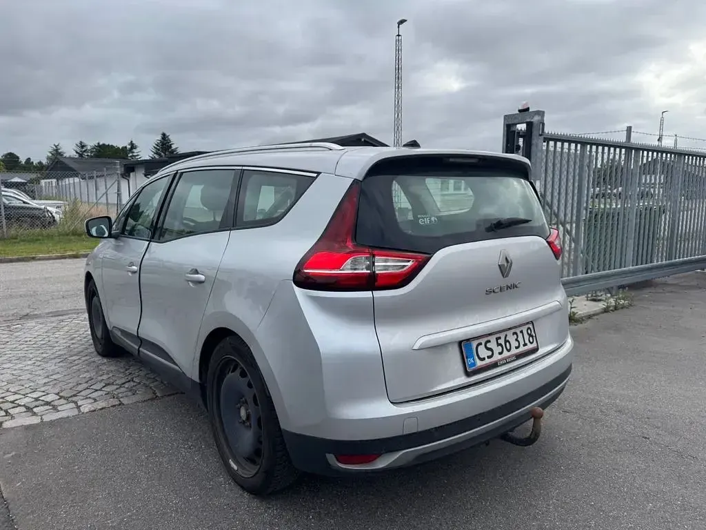 Gebraucht Renault Grand Scénic IV LIMITED 120 PS (88 kW) 2019 Silber Van / Kleinbus