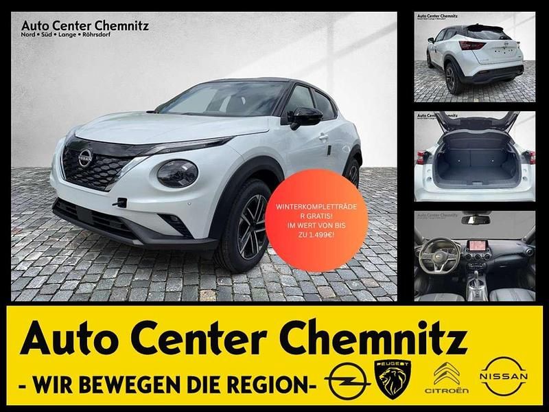 Weiß ([xkj] karosserie: pearl white (p), kontrastfa) Neu 2025 Nissan Juke N-Connecta SUV | 28.698 € (Fairer Preis) - Bild 1/4