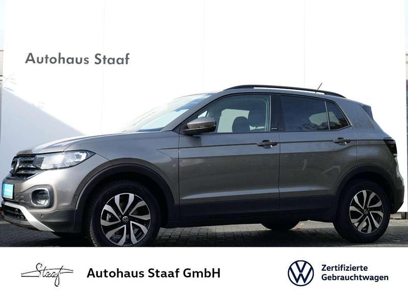Limestone grey metallic Gebraucht 2021 VW T-Cross Active SUV | 21.990 € (Fairer Preis) - Bild 1/4