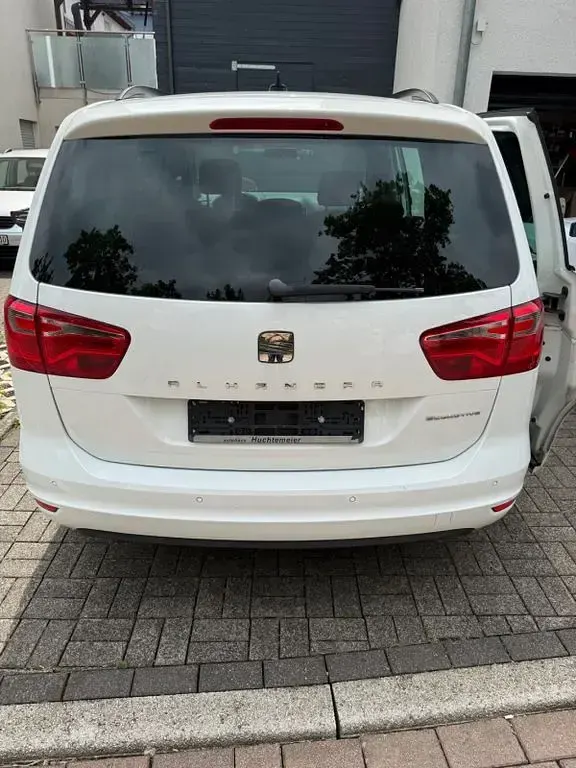 Gebraucht Seat Alhambra Ecomotive 140 PS (102 kW) 2014 Weiß Van / Kleinbus