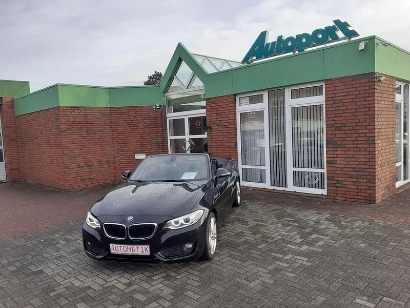 Gebraucht BMW 218 Advantage 150 PS (110 kW) 2016 Schwarz Cabrio