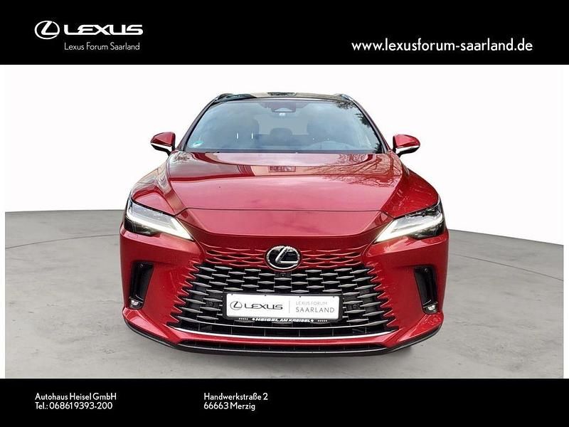 Gebraucht Lexus RX350h E-FOUR Luxury Line 250 PS (183 kW) 2023 Rot SUV