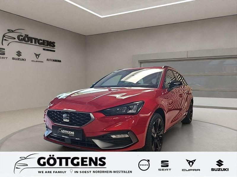 Rot Neu 2025 Seat Leon Black Edition Limousine | 36.490 € (Teuer) - Bild 1/4