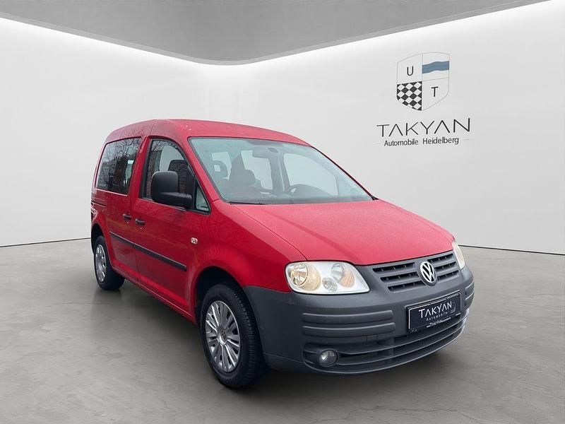 Gebraucht VW Caddy Team 102 PS (75 kW) 2008 Rot Van / Kleinbus