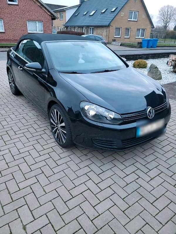 Gebraucht VW Golf Cabriolet 105 PS (77 kW) 2013 Schwarz Cabrio