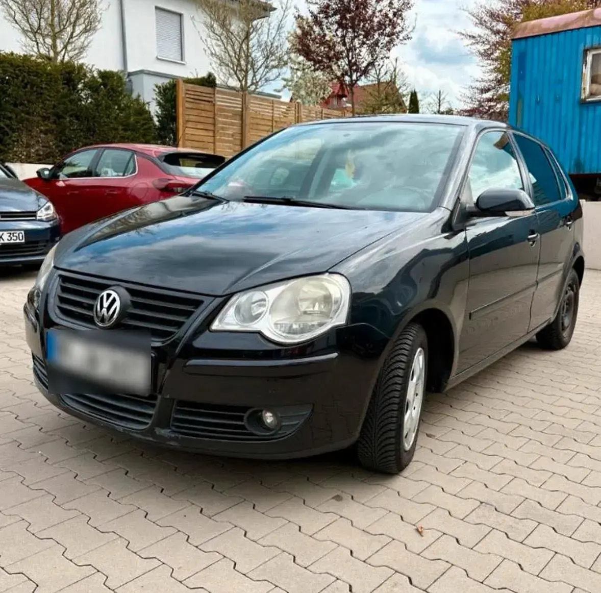 Gebraucht VW Polo 80 PS (58 kW) 2007 Schwarz Kleinwagen