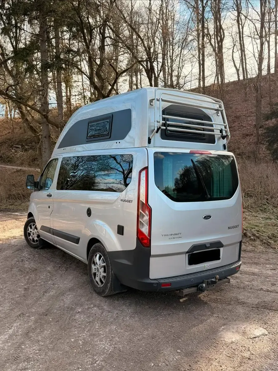 Gebraucht Ford Transit Nugget 154 PS (113 kW) 2014 Silber Van / Kleinbus
