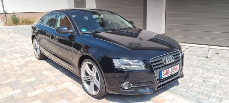 Schwarz Gebraucht 2009 Audi A5 Sportback Sport Limousine | 9.000 € (Fairer Preis) - Bild 1/4