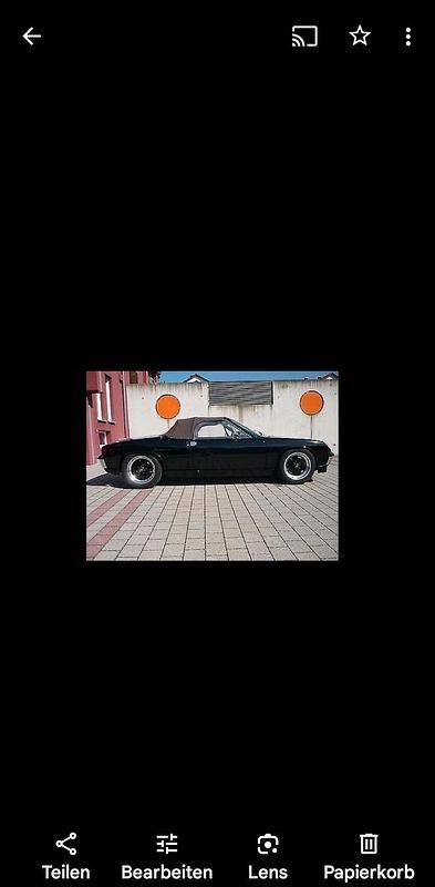 Schwarz Gebraucht 1972 Porsche 914 Cabrio | 79.500 € - Bild 1/4