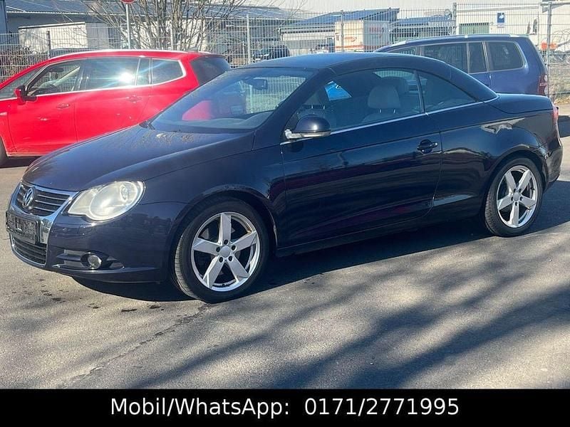 Gebraucht VW Eos 140 PS (102 kW) 2008 Blau Cabrio