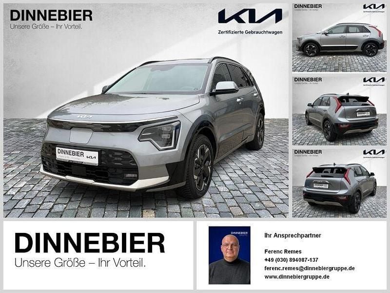 Grau Gebraucht 2024 Kia e-Niro Inspiration SUV | 28.987 € (Fairer Preis) - Bild 1/3