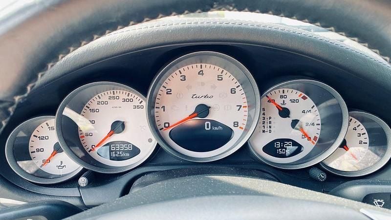 Gebraucht Porsche 997 Turbo 480 PS (353 kW) 2007 Silber Coupé