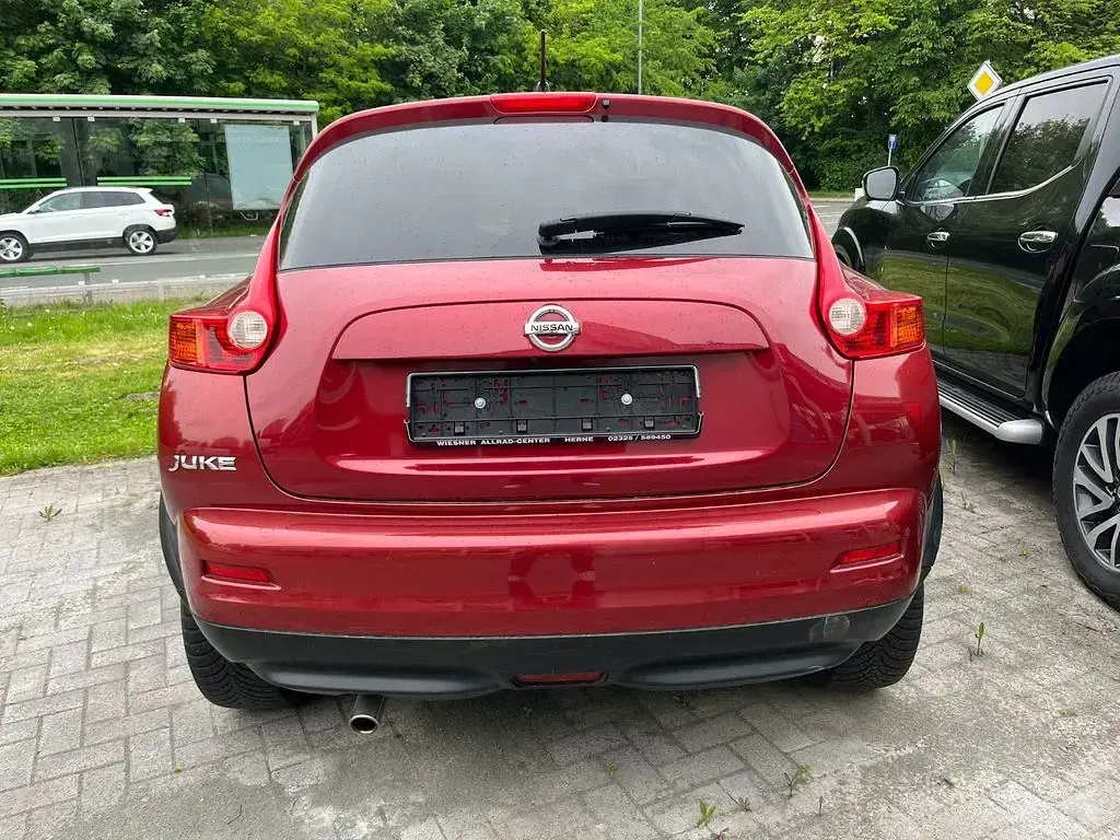 Second-hand Nissan Juke Tekna 117 CP (86 kW) 2012 Roșu SUV