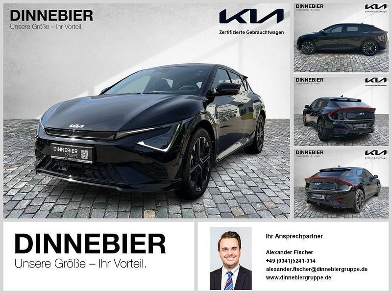 Schwarz (metallic) Neu 2025 Kia EV6 3 SUV | 58.390 € (Etwas zu teuer) - Bild 1/4
