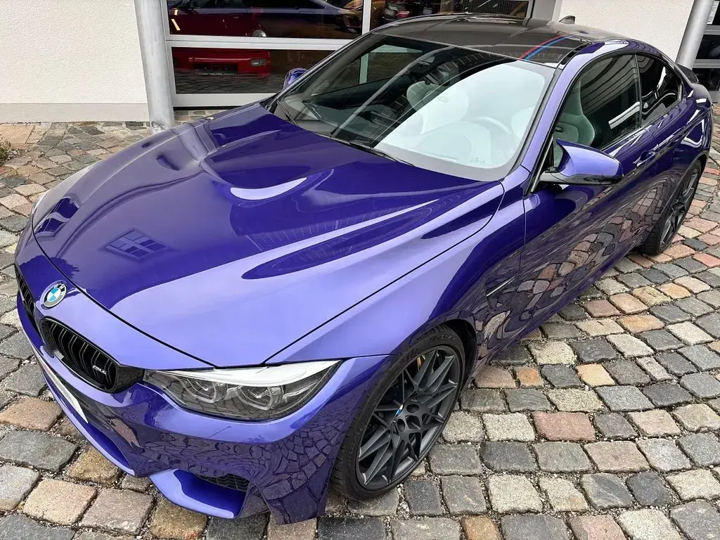 Gebraucht BMW M4 Performance 450 PS (330 kW) 2020 Velvet blue Coupé