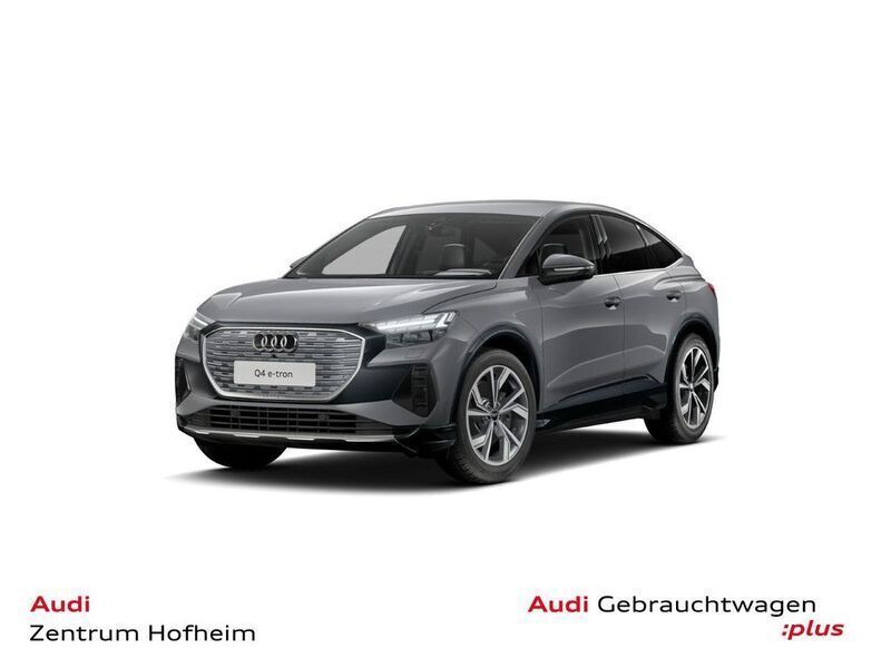 Grau Gebraucht 2025 Audi Q4 Sportback e-tron Advanced SUV | 47.990 € (Superpreis) - Bild 1/4