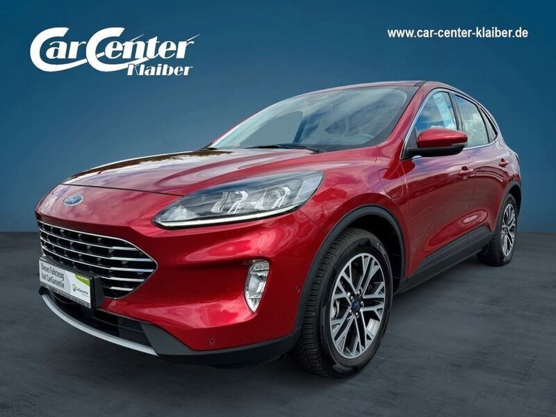 Lucidrot metallic Gebraucht 2020 Ford Kuga Titanium SUV | 23.900 € (Fairer Preis) - Bild 1/4