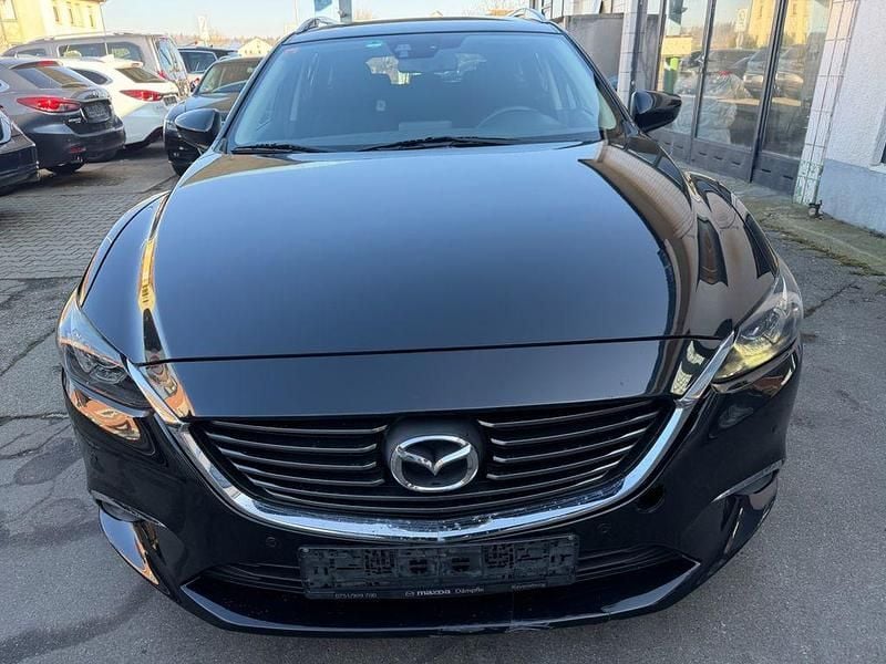 Schwarz Gebraucht 2015 Mazda 6 Exclusive-Line Kombi | 5.990 € (Guter Preis) - Bild 1/4