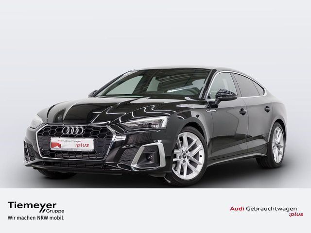 Mythosschwarz metallic Gebraucht 2023 Audi A5 Sportback S-Line Limousine | 37.770 € (Guter Preis) - Bild 1/1