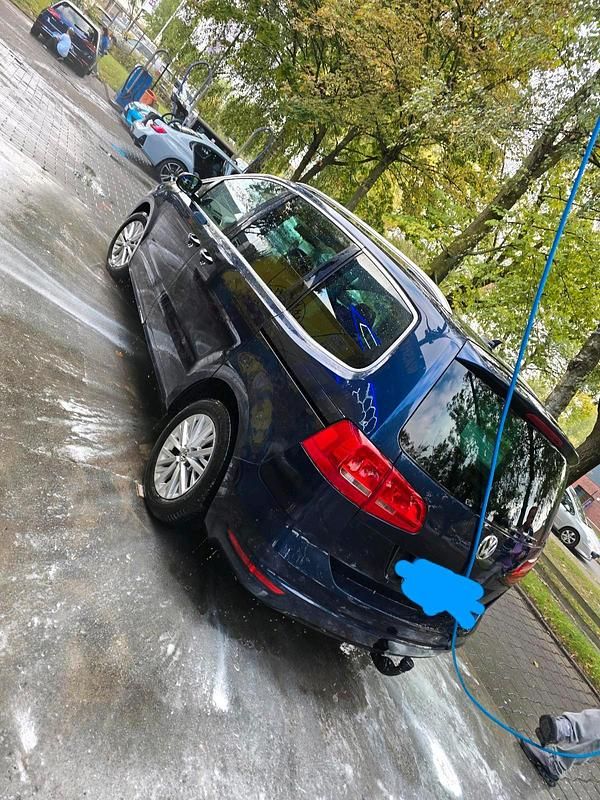 Gebraucht VW Sharan 140 PS (102 kW) 2010 Blau Van / Kleinbus