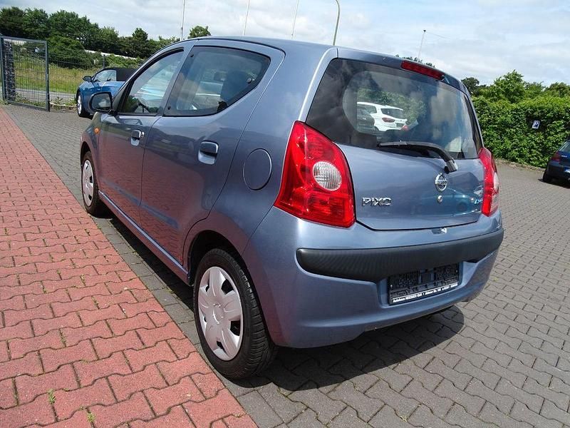Gebraucht Nissan Pixo Acenta 68 PS (50 kW) 2011 Blau Kleinwagen