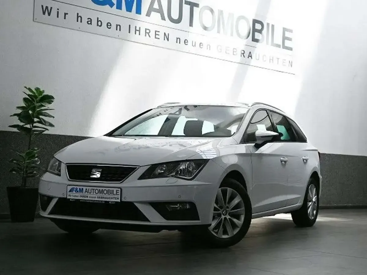Gebraucht Seat Leon ST Style 116 PS (85 kW) 2017 Weiß Kombi