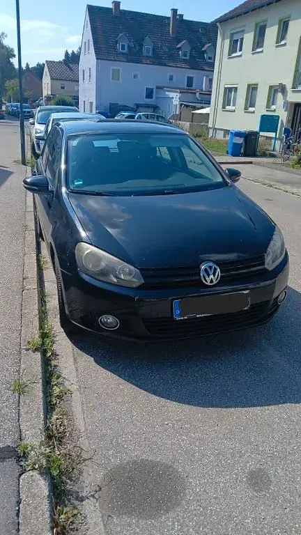 Gebraucht VW Golf VI Style 86 PS (63 kW) 2011 Schwarz Kleinwagen
