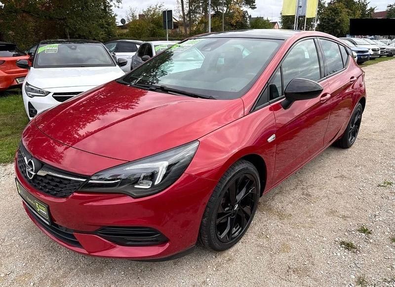 Rot Gebraucht 2021 Opel Astra GS Line Limousine | 14.980 € (Guter Preis) - Bild 1/4