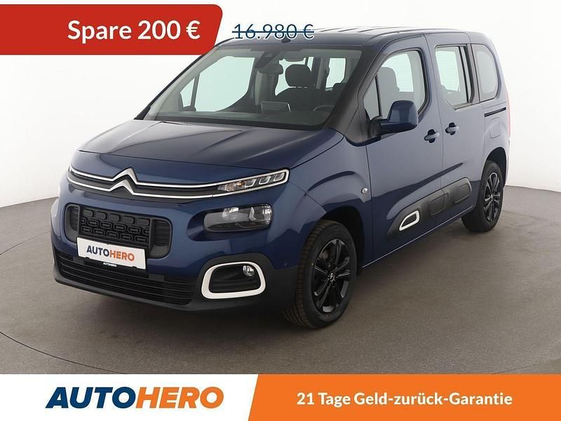 Blau Gebraucht 2019 Citroën Berlingo Feel Van / Kleinbus | 16.780 € (Guter Preis) - Bild 1/3