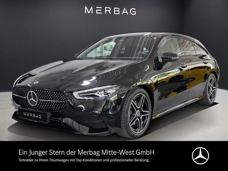 Schwarz Gebraucht 2024 Mercedes CLA180 Shooting Brake Kombi | 35.450 € - Bild 1/4