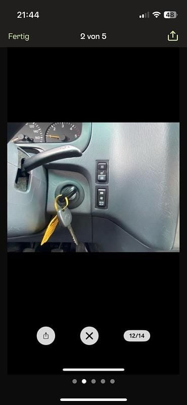 Gebraucht Toyota HiAce 117 PS (86 kW) 2008 Weiß Van / Kleinbus