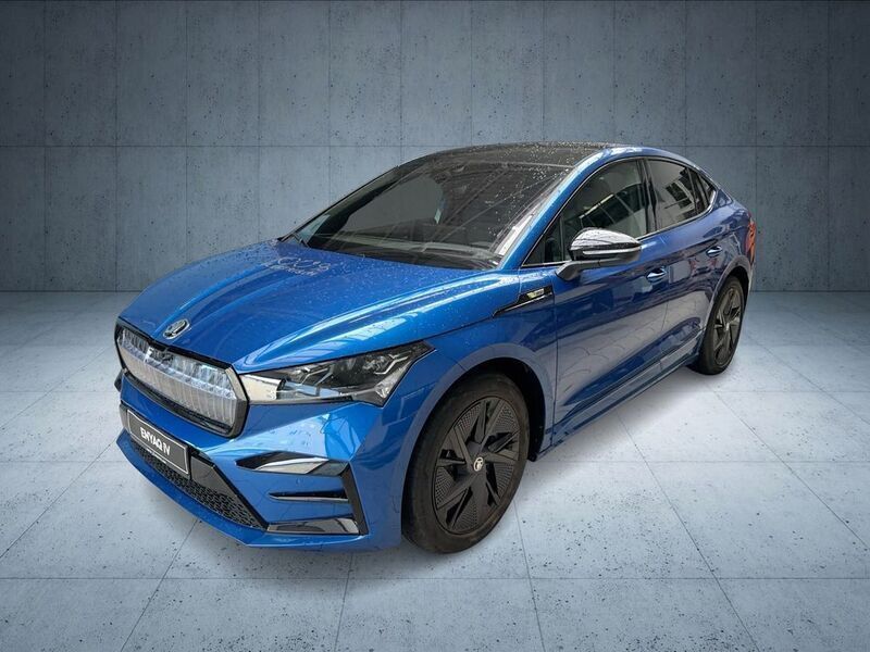 Raceblau metallic Gebraucht 2025 Skoda Enyaq iV Suite SUV | 58.980 € (Etwas zu teuer) - Bild 1/4