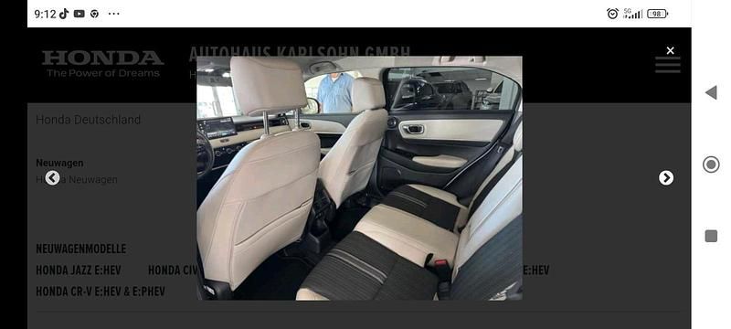 Gebraucht Honda HR-V 131 PS (96 kW) 2024 Weiß SUV