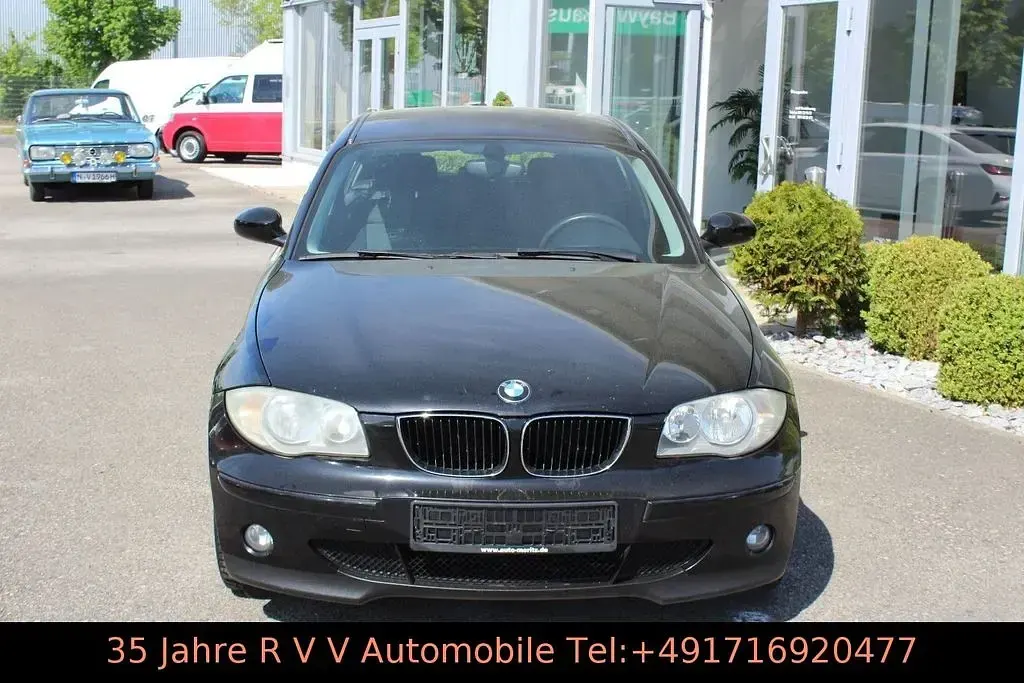 Gebraucht BMW 116 116 PS (85 kW) 2005 Schwarz Kleinwagen