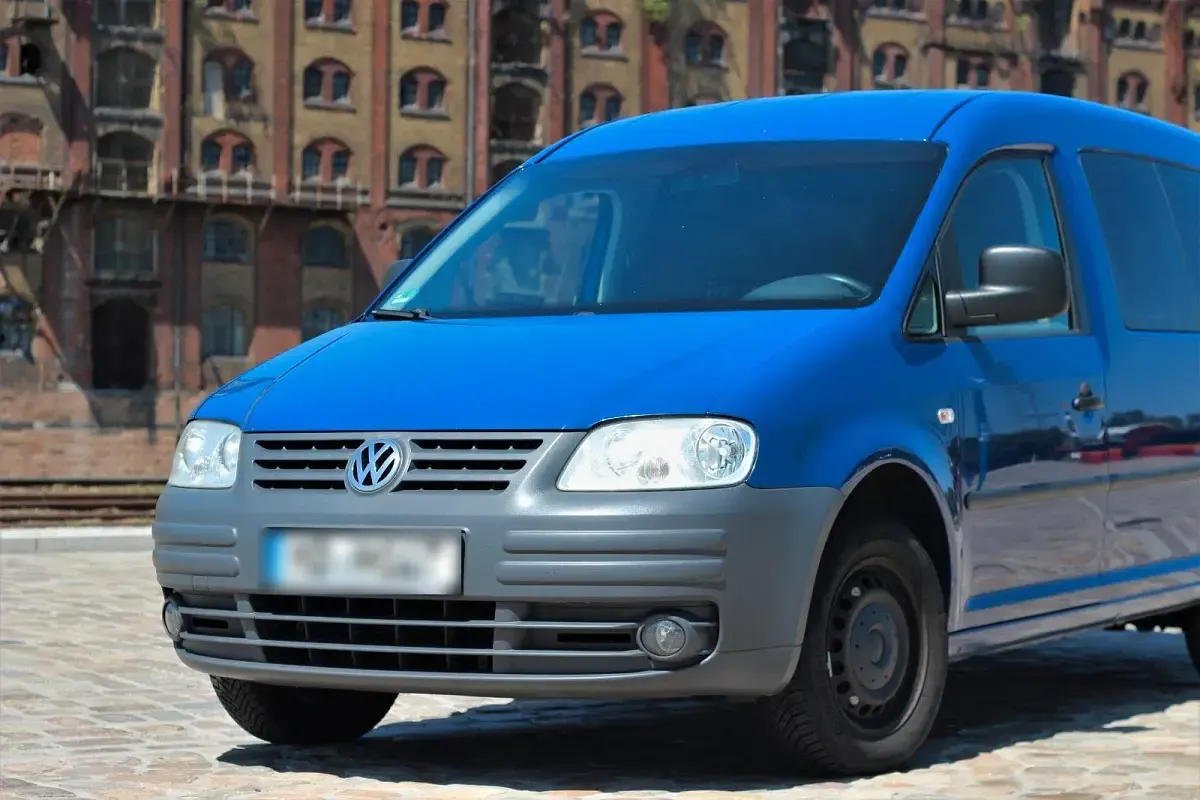 Gebraucht VW Caddy Maxi 105 PS (77 kW) 2008 Blau Van / Kleinbus