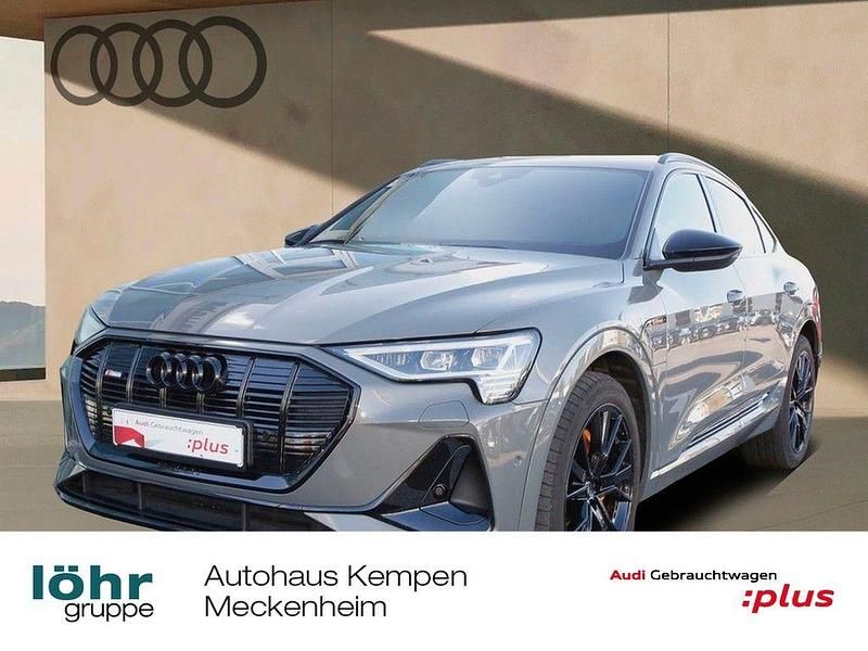 Chronosgrau metallic Gebraucht 2022 Audi e-tron Sportback Black Edition SUV | 36.880 € (Fairer Preis) - Bild 1/4