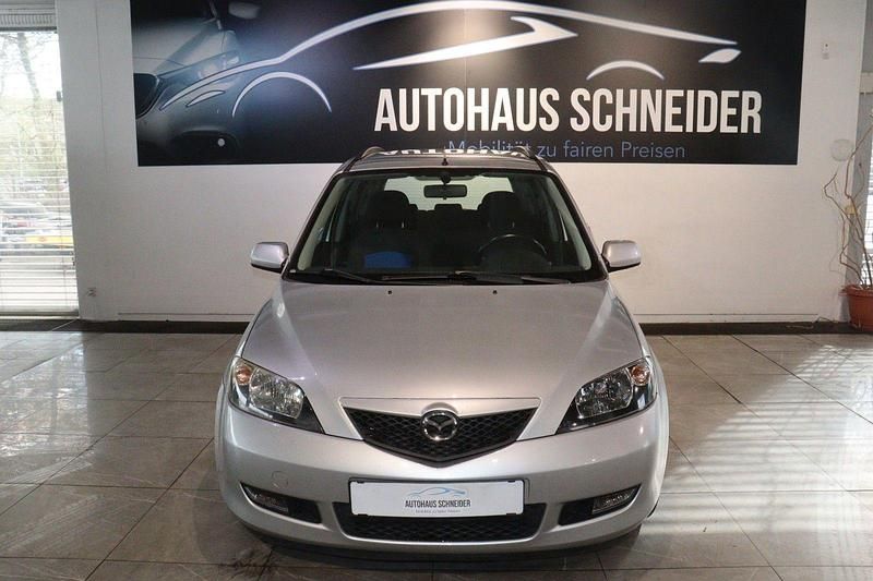 Gebraucht Mazda 2 101 PS (74 kW) 2003 Silber Kleinwagen